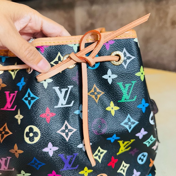 Louis Vuitton Takasahi Murakami Petit Noe Black Multicolor - Picture 13 of 13